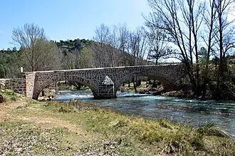 Puente de Cristinas en Pajaroncillo (Cuenca), 2019.