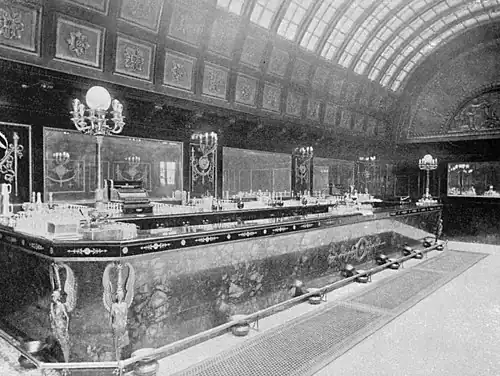 El bar del Palace Hotel original c.1895