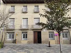 Fachada a la calle Herrerías (Tudela)