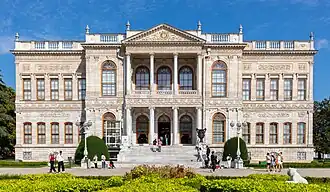 Fachada sur del Selamlık.