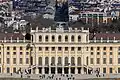 Detalle del Palacio de Schönbrunn desde la Glorieta.