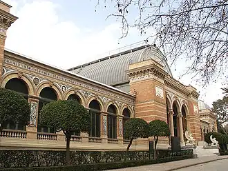 Palacio de Velázquez (1881-1883, Madrid).