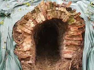 Restos del palacio de la Ribera