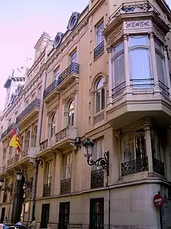 Palacio de Fuentehermosa, sede de Presidencia