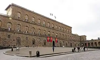 Palacio Pitti, villa medicea
