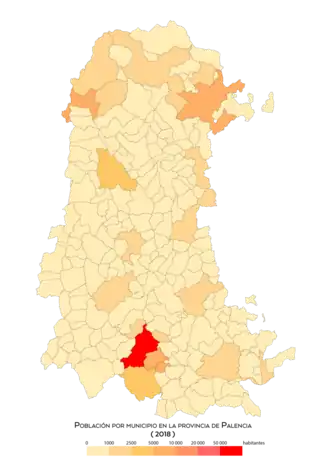 Población por municipio (2018)