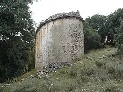 Palomar abandonado, de los muchos que se hallan en la población.