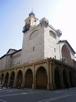 Portico, Iglesia de San Nicolás (Pamplona)