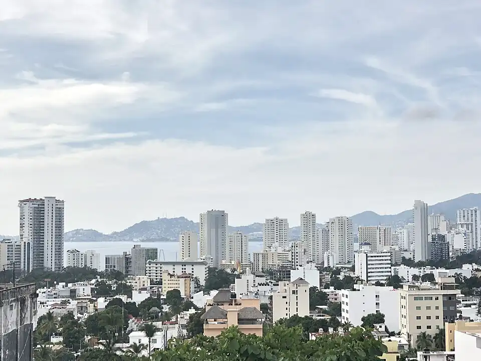 Vista panorámica de la zona dorada.