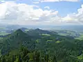 Montes Pieninos, cordilleras orientales de los Beskids occidentales
