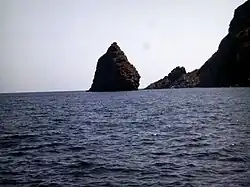 Acantilado de Tracino.