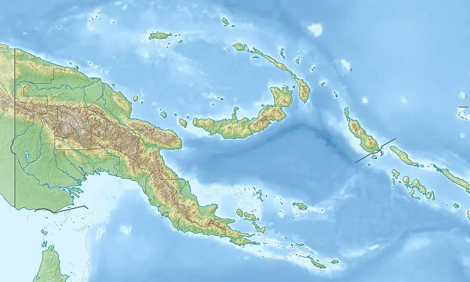 Monte Vineuo ubicada en Papúa Nueva Guinea