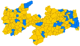 Elecciones estatales de Paraíba de 2022