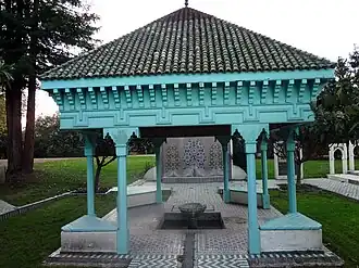 Parque floral, pabellón de Casablanca