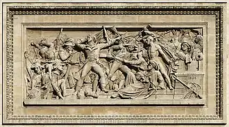 La caída de Alejandría, Arco del Triunfo de París, 1833