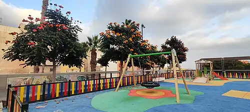 Zona de juegos infantiles