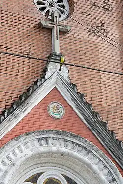 Parte superior de la capilla.