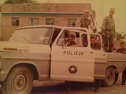 Patrulla de policía a finales de los 60