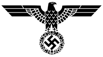 Variante del Parteiadler 1933-1945.