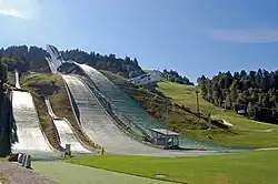 Große Olympiaschanze, la Gran Colina Olímpica.