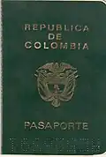Pasaporte de 1989.