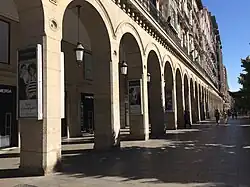 Porches del Paseo de la Independencia