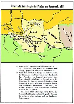 Tratado de Passarowitz y cambios territoriales