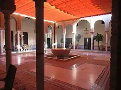 Un patio del parador de Carmona
