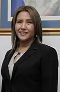Patricia Marroquín de Morales Período: 2016–2020 Nació en 1970 (55 años) Esposa de Jimmy Morales