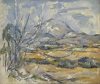 Montaña Sainte-Victoire, 1890, Galería Nacional de Escocia, Edimburgo