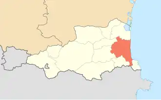 La llanura del Rosellón en Pirineos Orientales