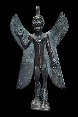 Pazuzu, demonio, periodo neoasirio (siglo VIII o VII a. C.)