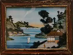 Pintura sobre vidrio (China)