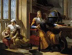 El descubrimiento de la refracción de la luz por Newton (1827), de Pelagio Palagi, Galleria d'Arte Moderna, Brescia