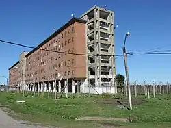 Imagen del edificio del Penal de Libertad