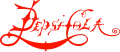 Primer logotipo, bajo el nombre "Pepsi-Cola", usado desde 1898 hasta 1905.