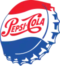Logotipo de Pepsi, desde 1950 hasta 1962.