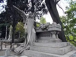 Sepultura Pere Llibre, cementerio de Montjuic (1888).