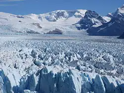 Vista del glaciar Perito Moreno