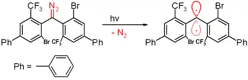 Carbeno triplete persistente Itoh 2006