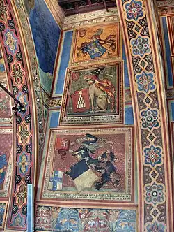 Los frescos medievales fueron realizados por artistas locales