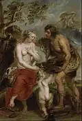 Pedro Pablo Rubens - Meleagro y Atalanta