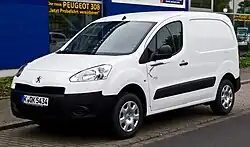 Facelift Peugeot Partner.