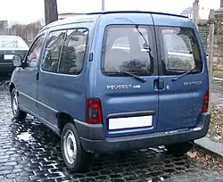 Peugeot Partner (1997) (vista trasera)