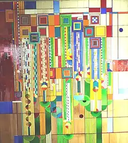 Saguaro de Frank Lloyd Wright en el vestíbulo