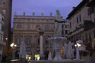 La fuente de Madonna Verona.