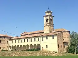 Iglesia rural entre Fiorenzuola d'Arda y Fidenza.