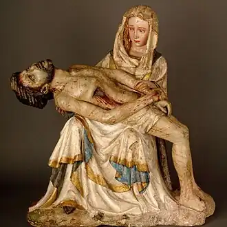 Piedad, anónimo germánico, 1514.
