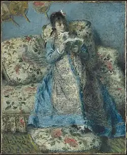 Renoir, Camille Monet leyendo