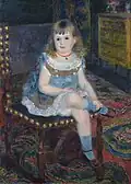 Pierre-Auguste Renoir, Georgette Charpentier assise (1878)